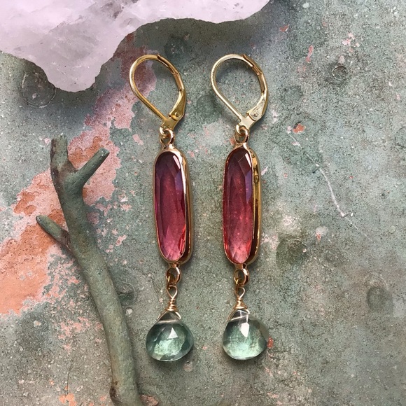 24k gold plated Sundance charm earrings - Picture 5 of 14